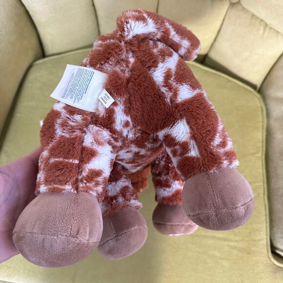 Build-A-Bear Longhorn Steer Bevo Plush Brown White Horned Cow 16” Retired 2023 - Picture 10 of 13
